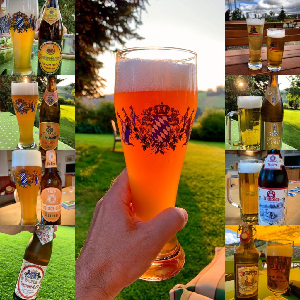 Biere im bayrischen Wald